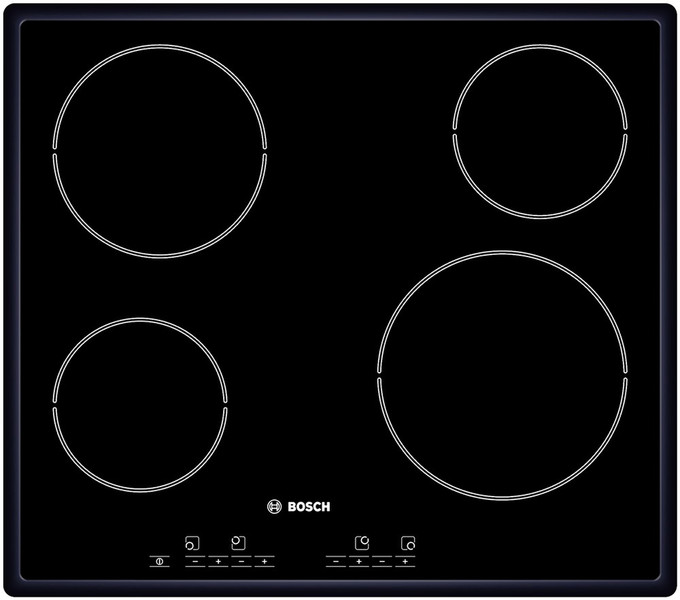 Bosch PKE646E01E built-in Electric Black hob