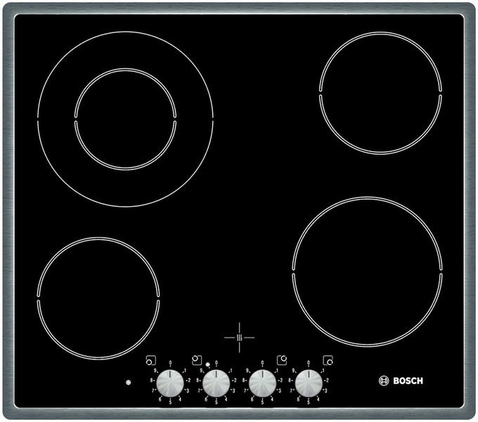 Bosch PKF615V01E built-in Electric Black hob