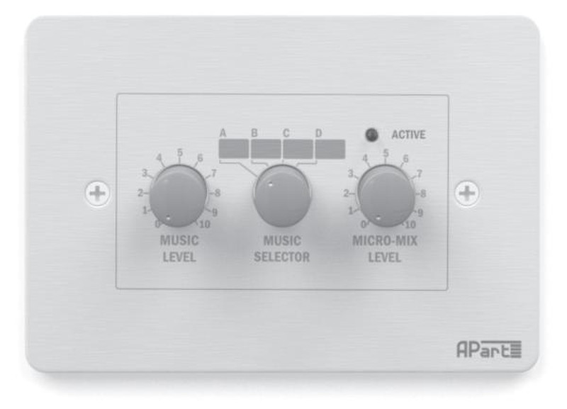 APart PM1122R Wired White remote control
