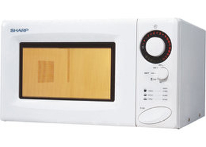 Sharp R208W 20L 800W White microwave