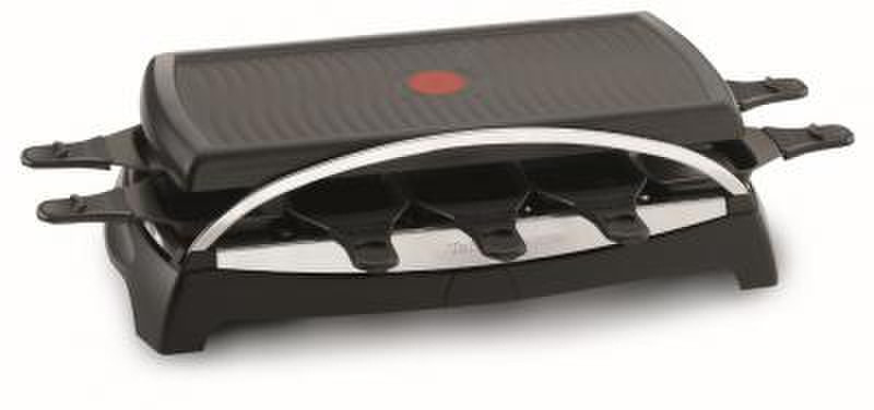 Tefal RE4550 1350W Black,Stainless steel raclette grill