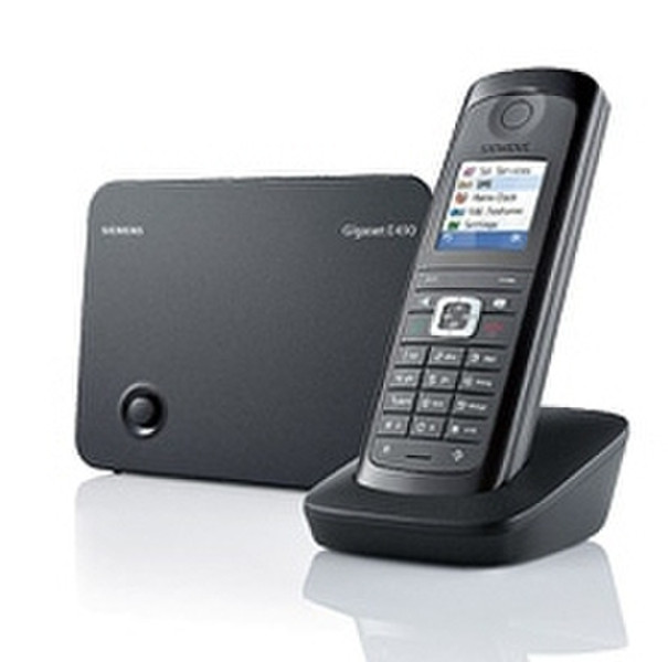 Gigaset E490 DECT Black,Grey