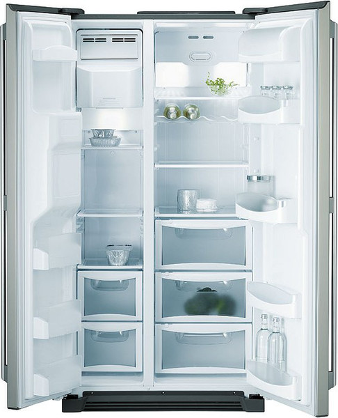AEG S85606SK Отдельностоящий 531л A+ Нержавеющая сталь side-by-side холодильник