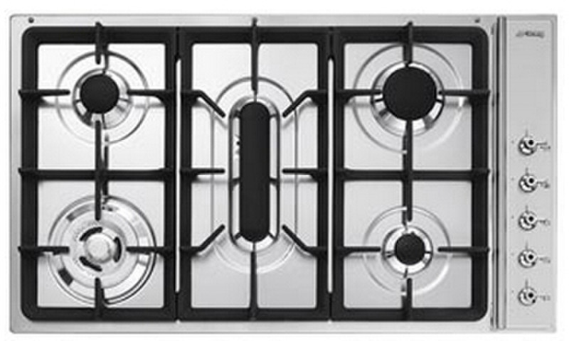 Smeg S93GXBE3 Встроенный Gas hob плита