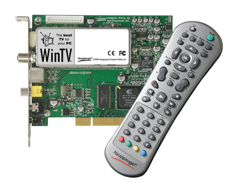 Hauppauge WinTV-PVR-150 Внутренний Аналоговый PCI