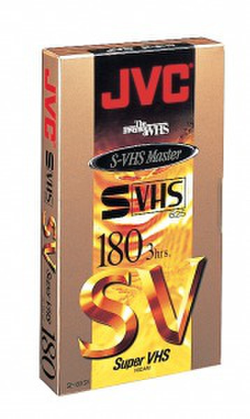 JVC SE-180SV S-VHS 180min 1pc(s) audio/video cassette
