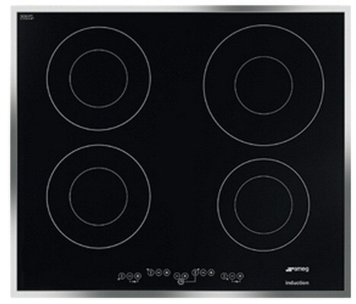 Smeg SE2644IDX Встроенный Induction hob плита