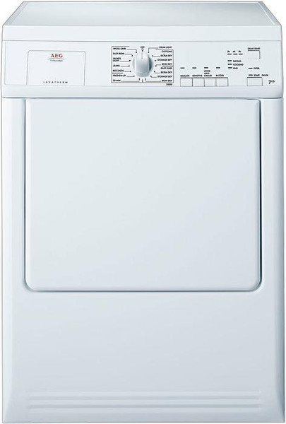 AEG T35850 freestanding Front-load 7kg C White tumble dryer