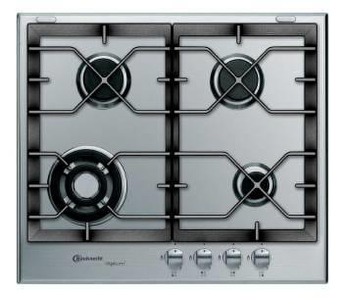 Bauknecht TGW 5466 PT Встроенный Gas hob Нержавеющая сталь плита