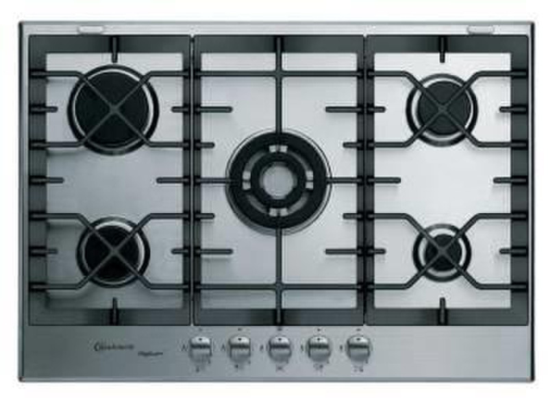 Bauknecht TGW 5576 PT Встроенный Gas hob Нержавеющая сталь плита