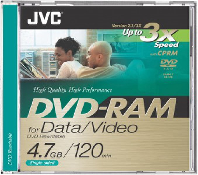 JVC VD-M47DEJ 4.7GB DVD-RAM blank DVD