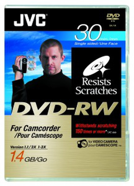 JVC VD-W14DUV 1.4GB DVD-RW blank DVD
