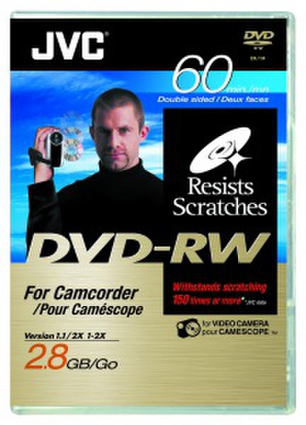 JVC VD-W28DUV 2.8GB DVD-RW blank DVD