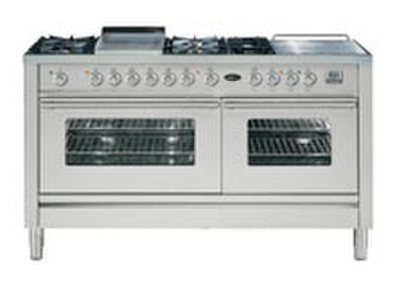 Boretti VFP-150 S IX B Отдельностоящий Combi hob Нержавеющая сталь кухонная плита