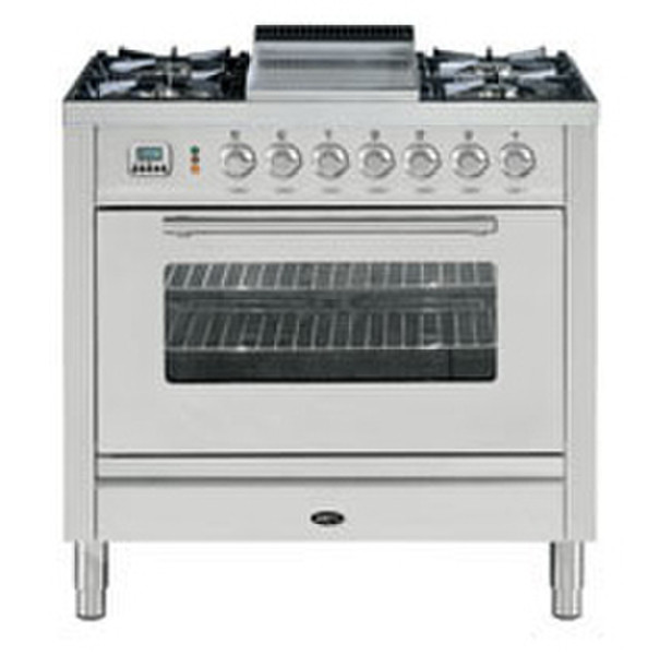 Boretti VFP-93 IX Отдельностоящий Combi hob Нержавеющая сталь кухонная плита