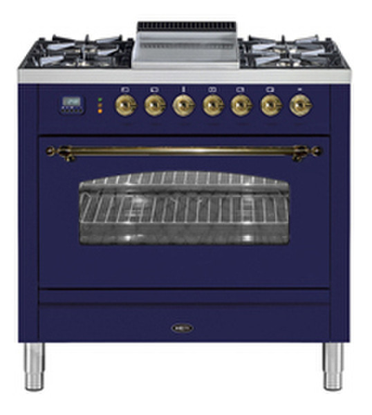 Boretti VFPN-93 BL Freistehend Combi hob Küchenherd