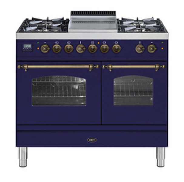 Boretti VFPNO-104 BL Freistehend Combi hob Küchenherd