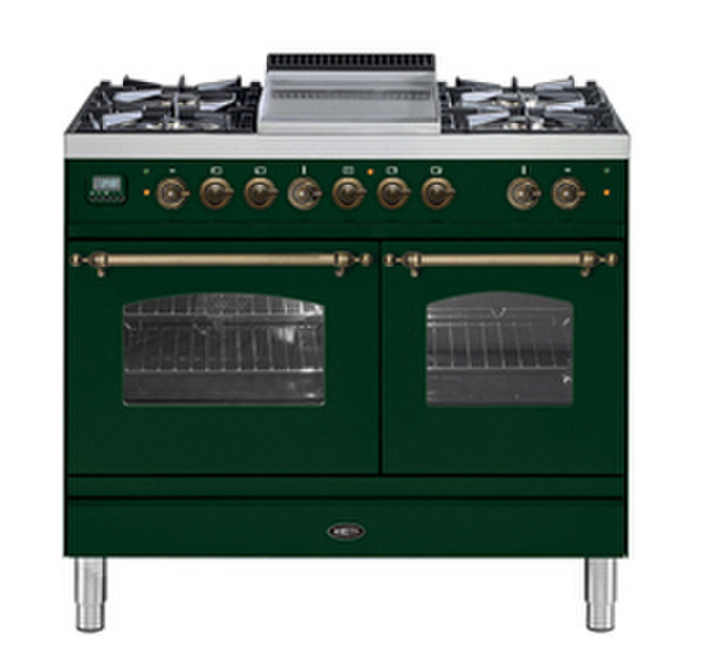 Boretti VFPNO-104 GR G/B Freistehend Combi hob Küchenherd