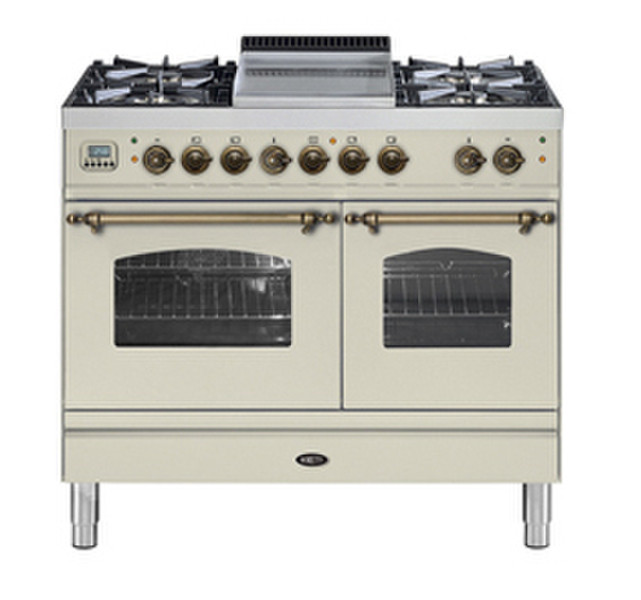 Boretti VFPNO-104 OW Freistehend Combi hob Küchenherd