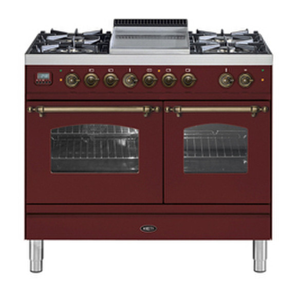 Boretti VFPNO-104 RB B Freistehend Combi hob Küchenherd