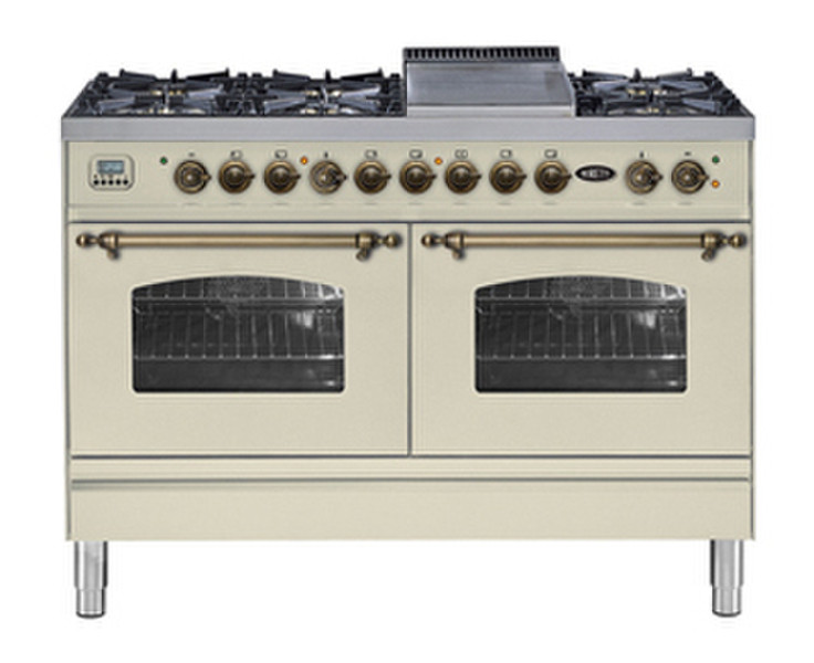 Boretti VFPNO-1202 OW Freestanding Combi hob cooker