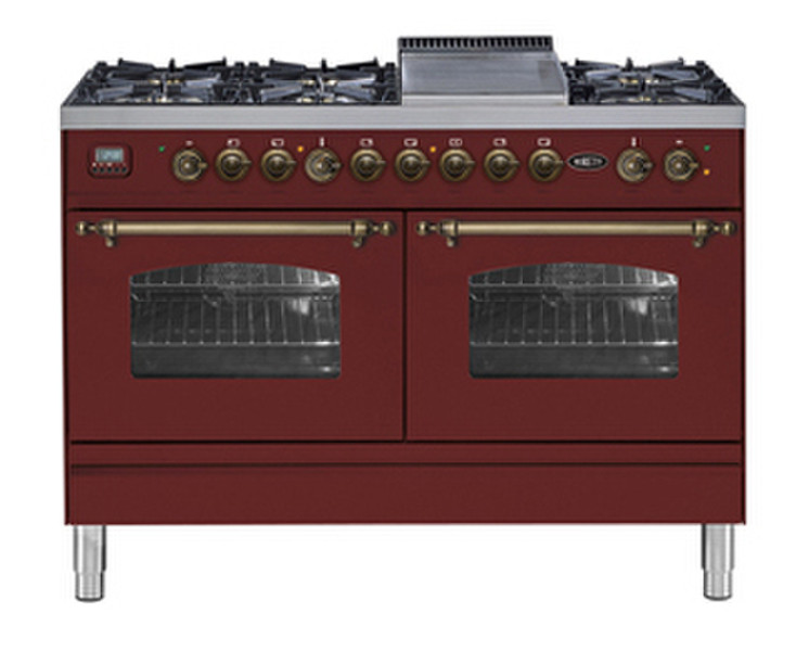 Boretti VFPNO-1202 RB Freestanding Combi hob cooker