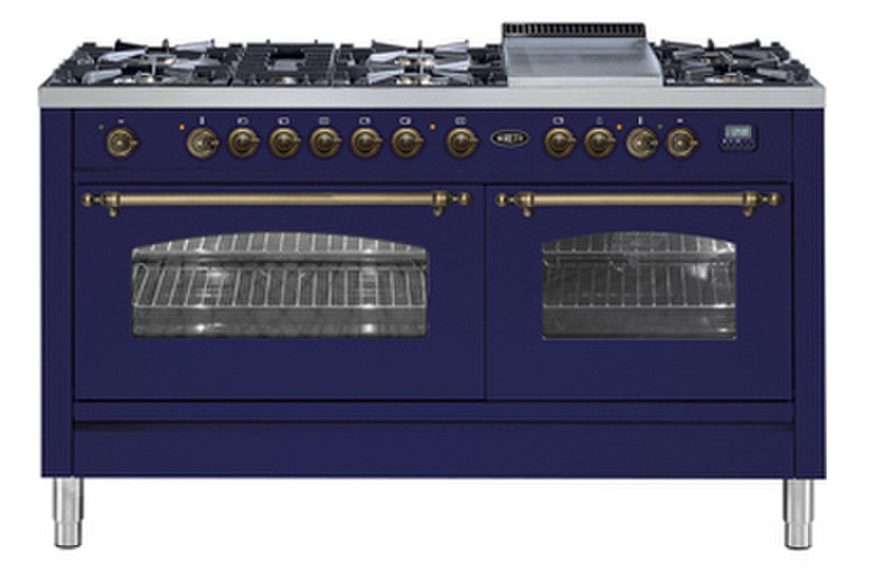 Boretti VFPNO-150 BL Freistehend Combi hob Küchenherd