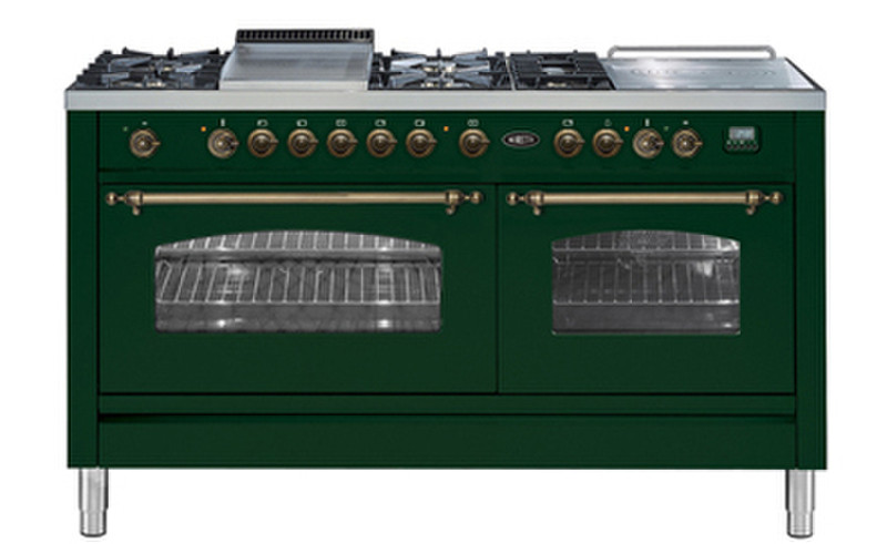 Boretti VFPNO-150 S GR G/B Freistehend Combi hob Küchenherd