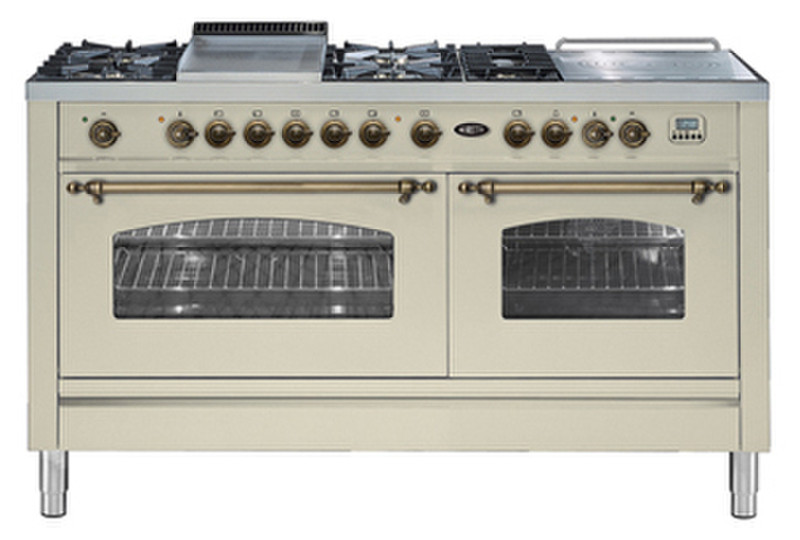 Boretti VFPNO-150 S OW Freistehend Combi hob Küchenherd