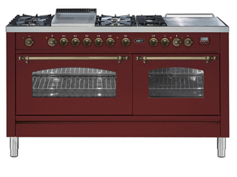 Boretti VFPNO-150 S RB B Отдельностоящий Combi hob кухонная плита