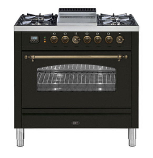 Boretti VFPNO-93 AN G/B Freestanding Combi hob