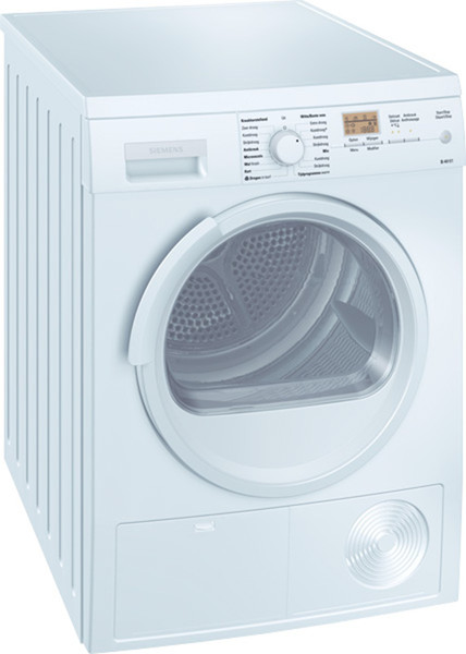 Siemens WT46S512FG freestanding Front-load 7kg B White tumble dryer