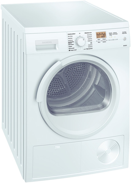 Siemens WT46S513FG freestanding Front-load 8kg B White tumble dryer