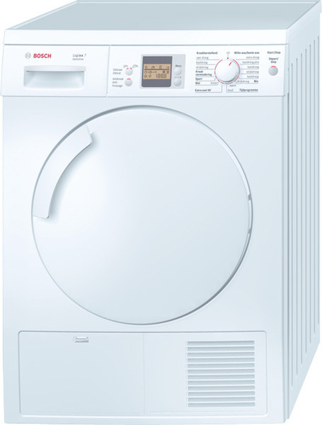 Bosch WTS84502FG Отдельностоящий Фронтальная загрузка 7кг B Белый сушилка для белья