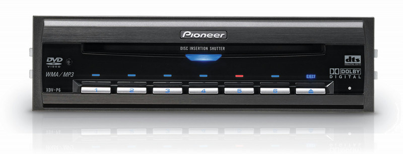 Pioneer XDV-P6 Spieler Schwarz DVD-Player