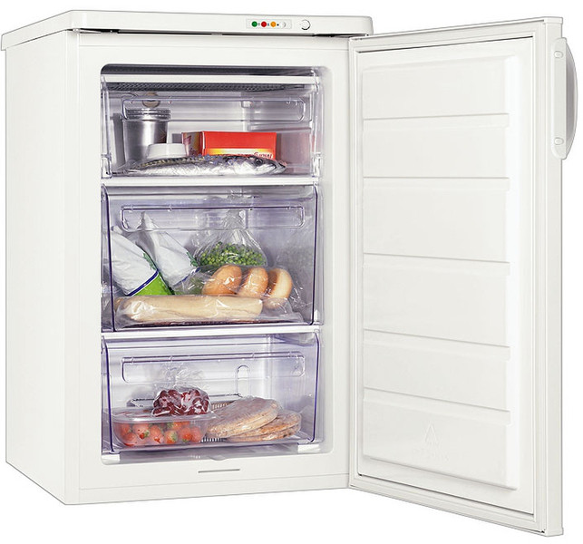 Zanussi ZFT410W freestanding Upright 91L A White freezer