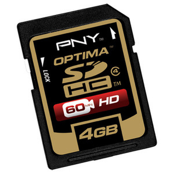 PNY 4GB Optima (SDHC) 4GB SDHC memory card