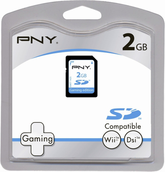PNY SD Gaming 2GB 2ГБ SD карта памяти