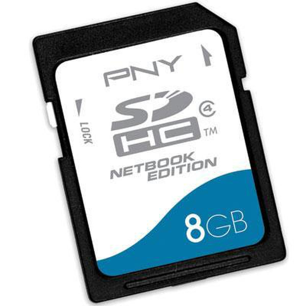 PNY 8GB Netbook (SDHC) 8ГБ SDHC карта памяти