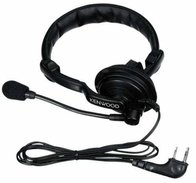 Kenwood Electronics Audio Ein-/Ausgabegeräte Monophon Kopfband Schwarz Headset
