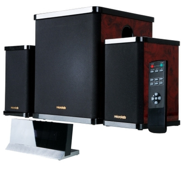 Microlab H-200 2.1channels 110W Black,Wood speaker set
