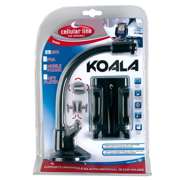 Cellular Line KOALA Passive holder Black holder