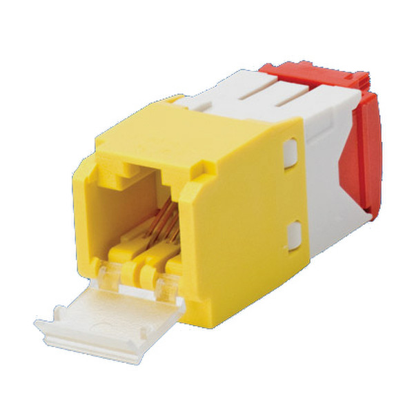 Panduit RJ45 RJ45 8(8) Red,White,Yellow cable interface/gender adapter