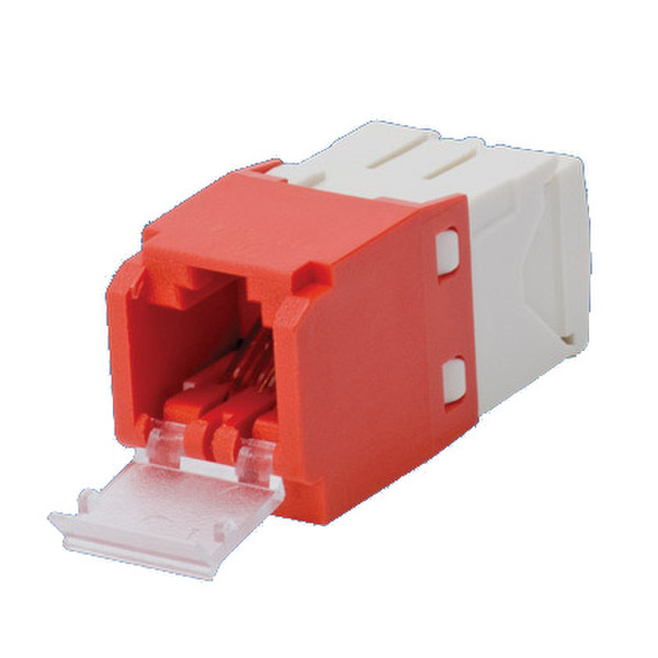 Panduit RJ45 RJ45 8(8) Red,White cable interface/gender adapter