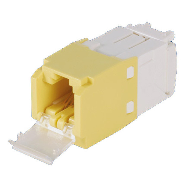 Panduit RJ45 RJ45 8(8) White,Yellow cable interface/gender adapter