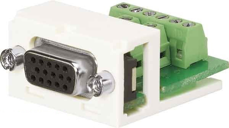 Panduit CMD15HDBLY D-Sub 15-pin Черный кабельный разъем/переходник