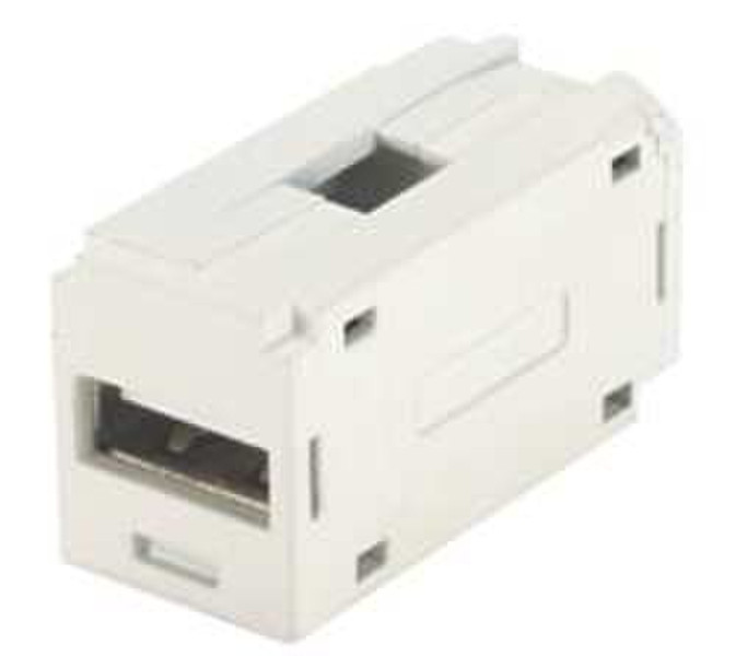 Panduit CMUSBAAIW USB 2.0 A White cable interface/gender adapter