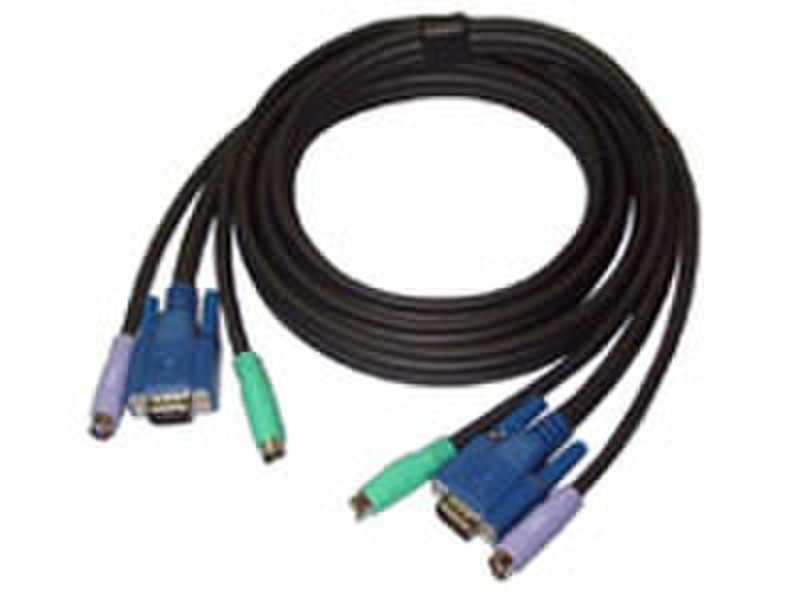 Sandberg Switchbox Cable KVM 10 m кабель клавиатуры / видео / мыши