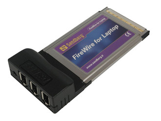 Sandberg FireWire for Laptop (3 ports)