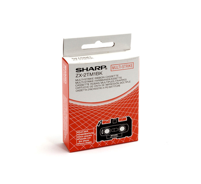 Sharp ZX2TM1BK Multi-Strike Ribbon Cassette printer ribbon